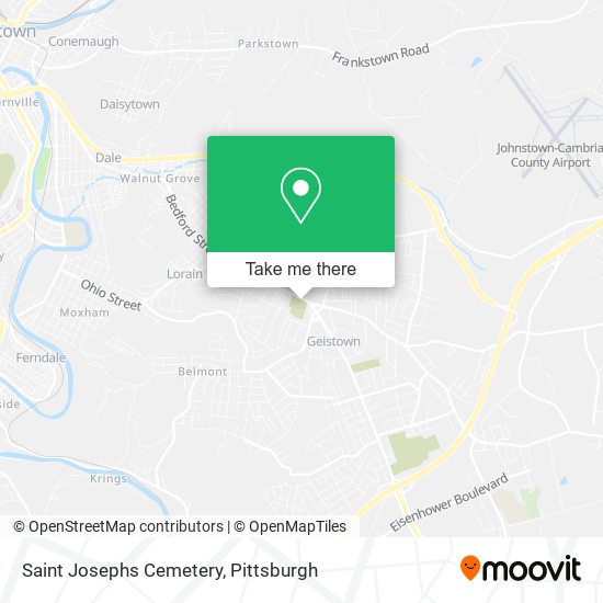 Mapa de Saint Josephs Cemetery