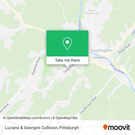 Mapa de Luciano & George's Collision