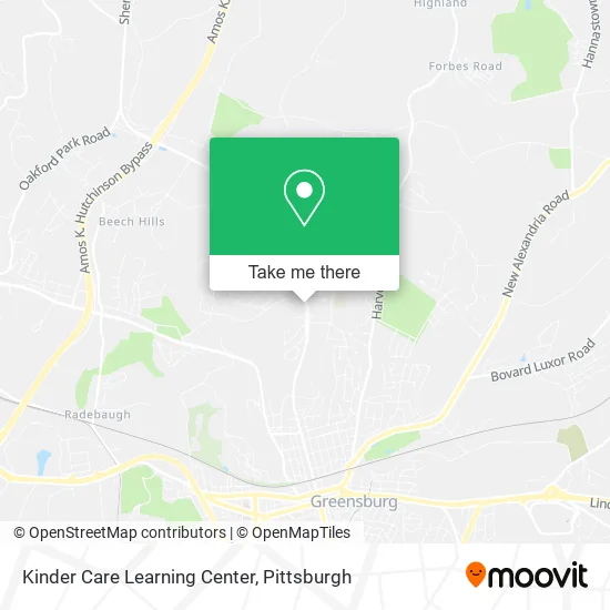 Kinder Care Learning Center map