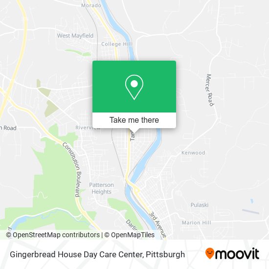 Gingerbread House Day Care Center map