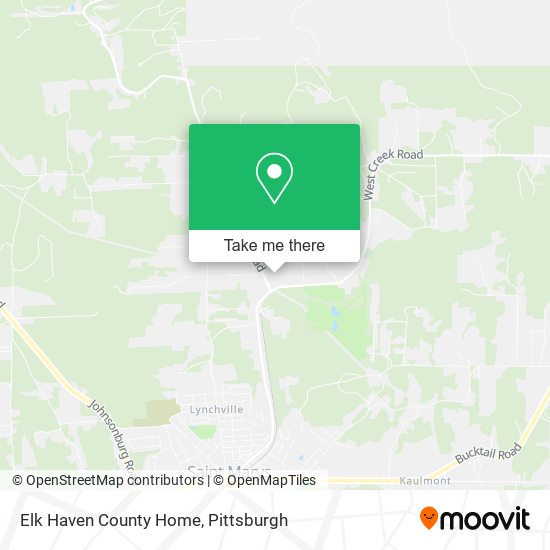 Elk Haven County Home map