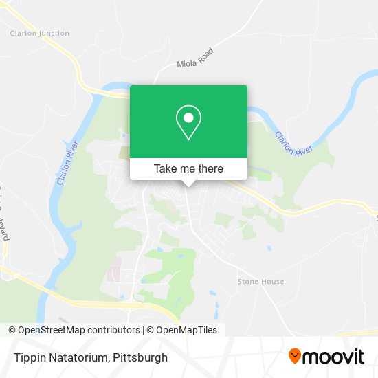 Mapa de Tippin Natatorium