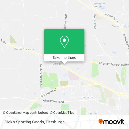 Dick's Sporting Goods map