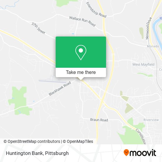 Huntington Bank map