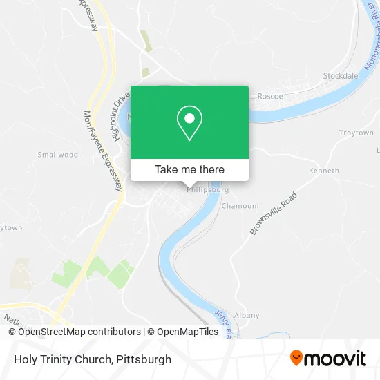 Holy Trinity Church map