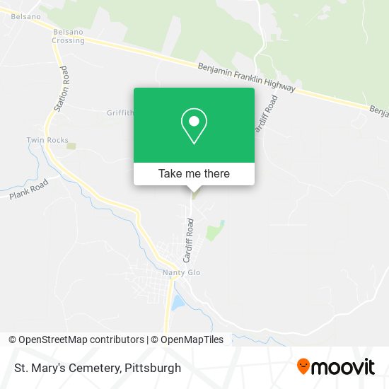 Mapa de St. Mary's Cemetery