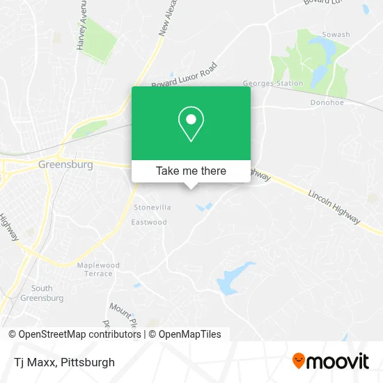 Tj Maxx map