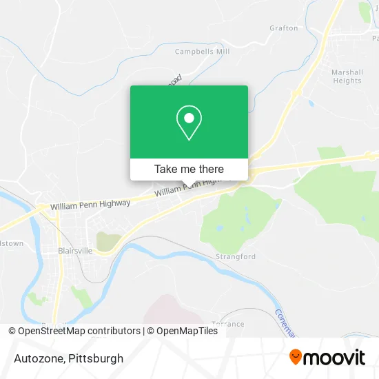 Autozone map
