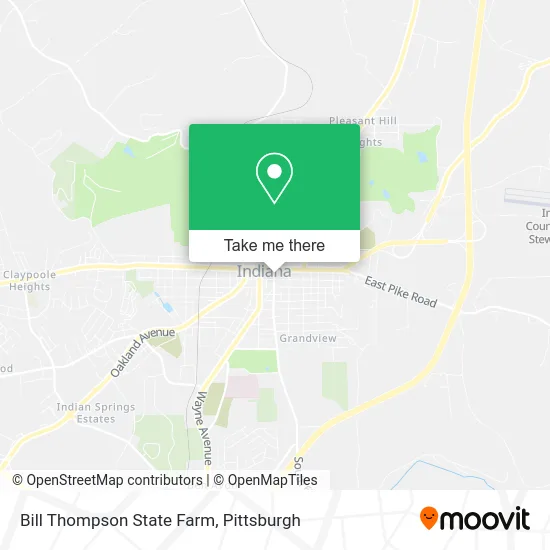 Bill Thompson State Farm map