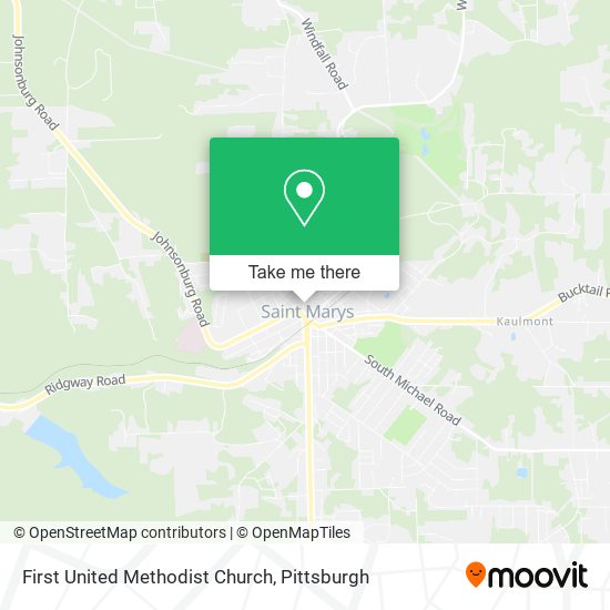 Mapa de First United Methodist Church