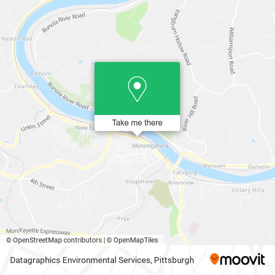 Datagraphics Environmental Services map