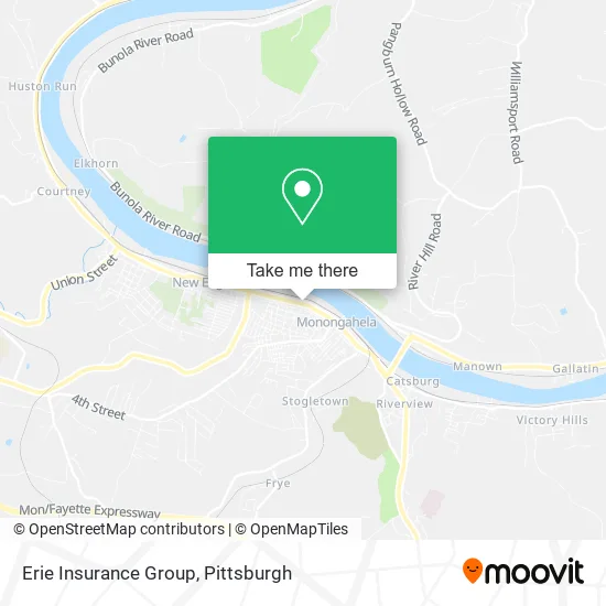 Erie Insurance Group map