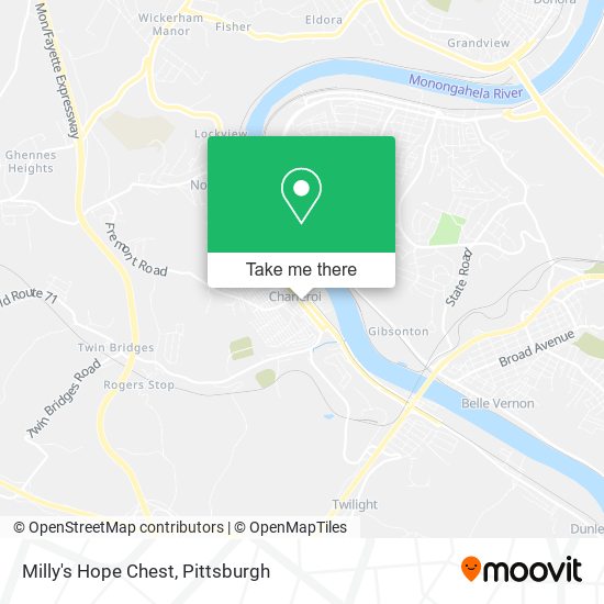 Mapa de Milly's Hope Chest