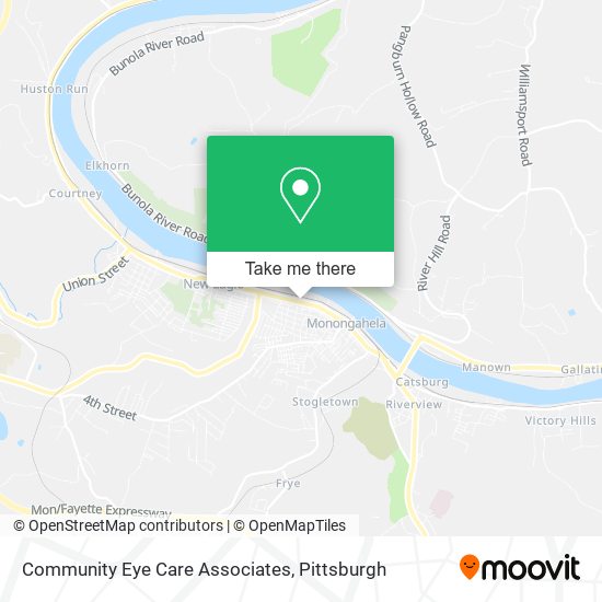 Community Eye Care Associates map