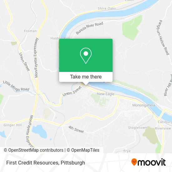 First Credit Resources map