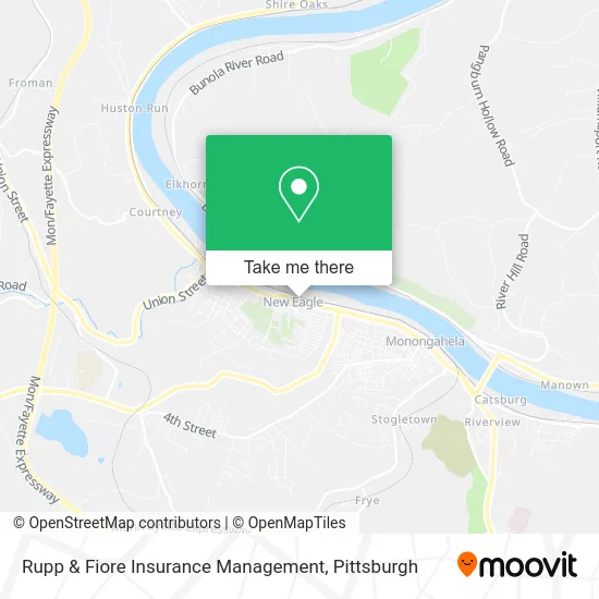 Rupp & Fiore Insurance Management map