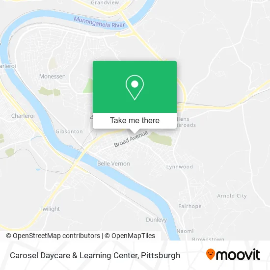 Carosel Daycare & Learning Center map