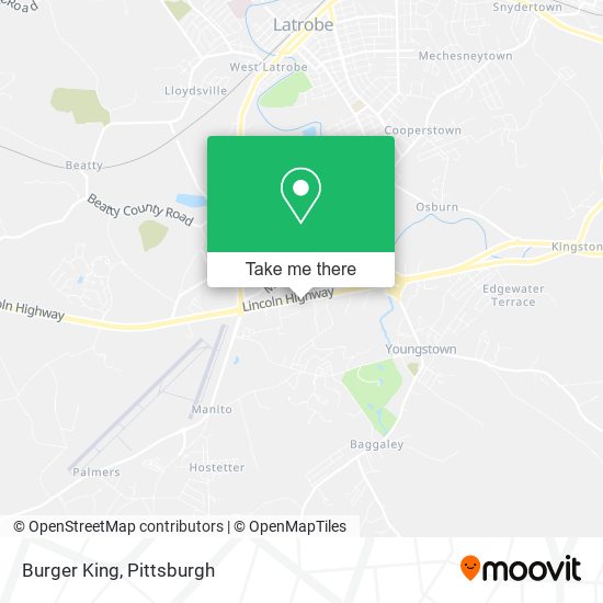 Burger King map