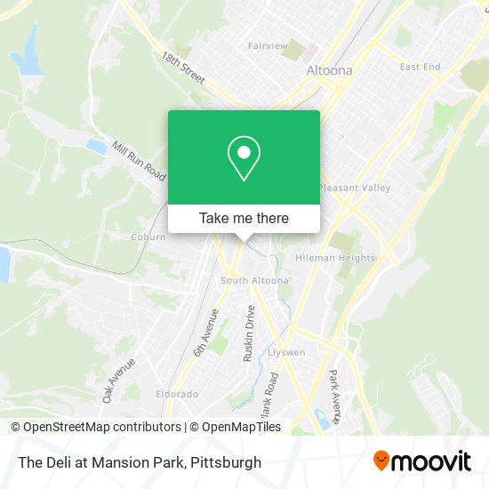 Mapa de The Deli at Mansion Park