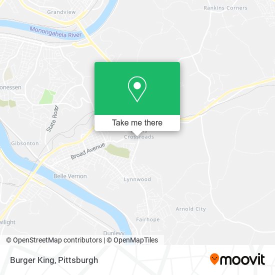 Burger King map