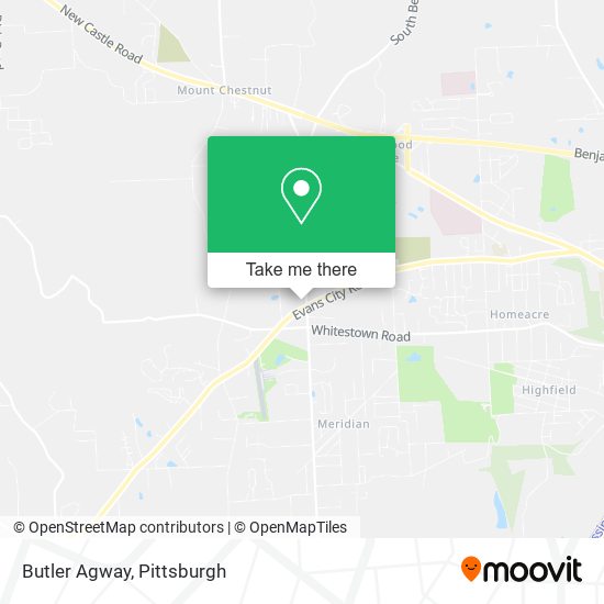 Butler Agway map