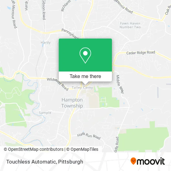 Touchless Automatic map