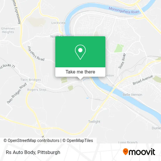 Rs Auto Body map