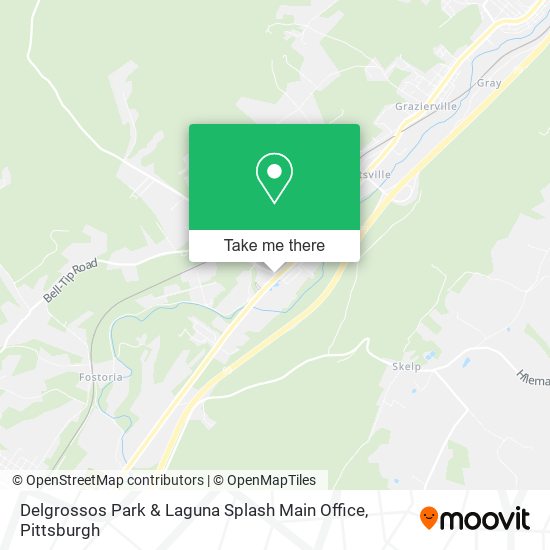 Delgrossos Park & Laguna Splash Main Office map