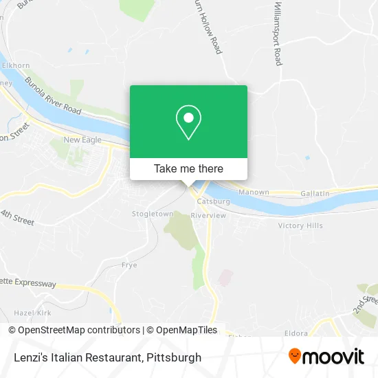 Lenzi's Italian Restaurant map