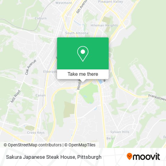 Sakura Japanese Steak House map