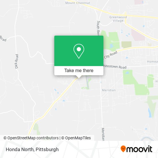 Mapa de Honda North