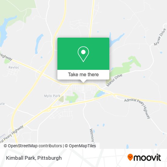 Kimball Park map