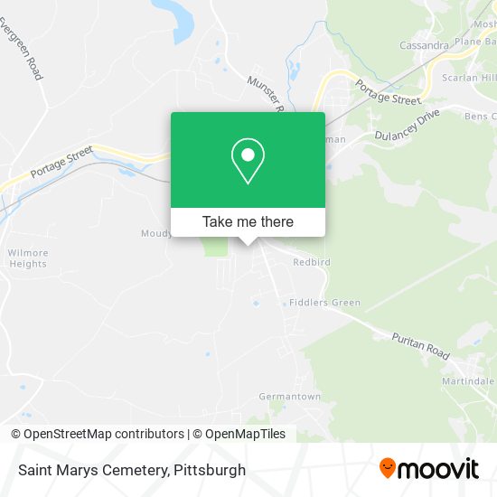 Saint Marys Cemetery map