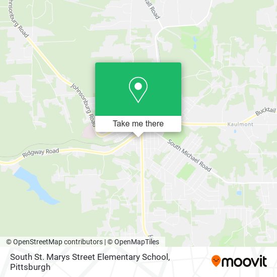 South St. Marys Street Elementary School map