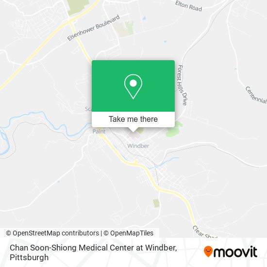 Mapa de Chan Soon-Shiong Medical Center at Windber