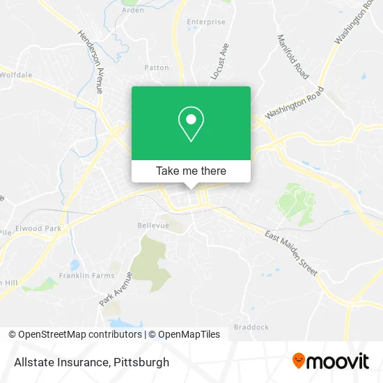 Allstate Insurance map