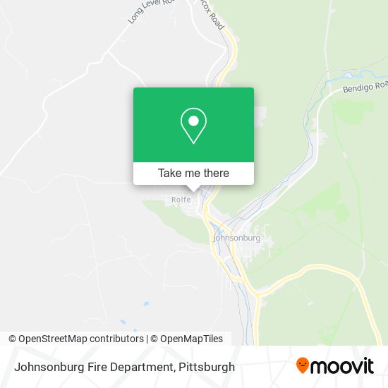 Mapa de Johnsonburg Fire Department