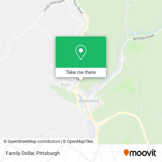 Mapa de Family Dollar