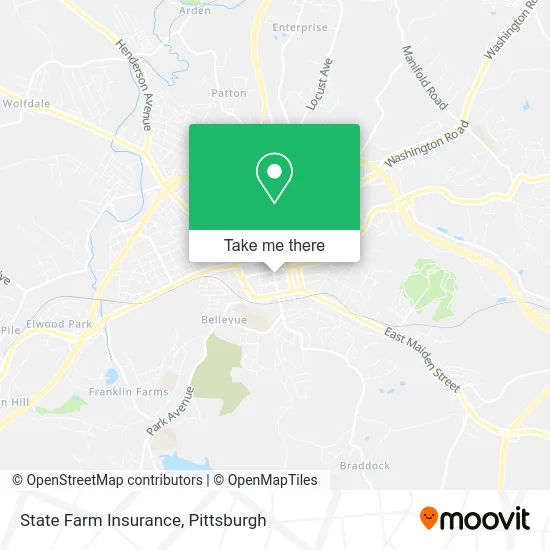 State Farm Insurance map