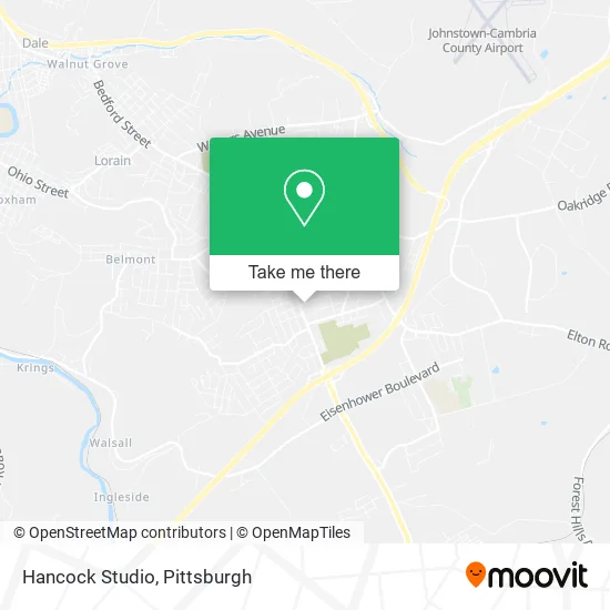 Hancock Studio map