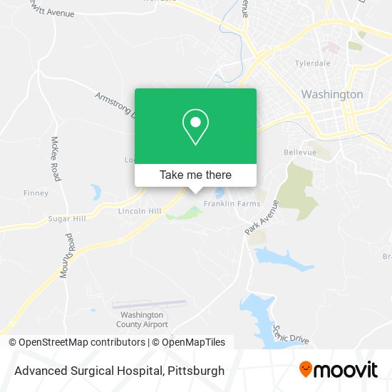 Mapa de Advanced Surgical Hospital