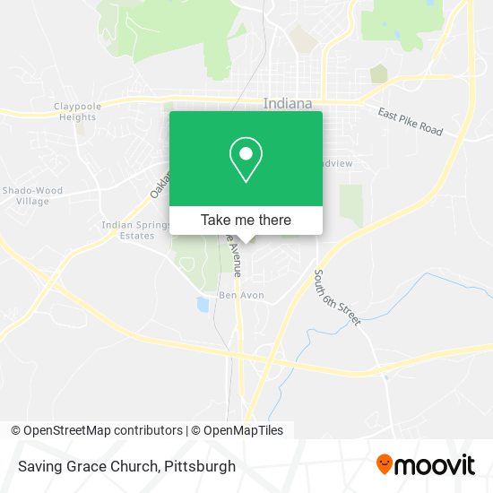 Mapa de Saving Grace Church