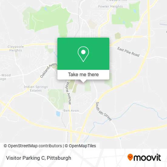 Visitor Parking C map