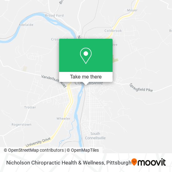 Mapa de Nicholson Chiropractic Health & Wellness
