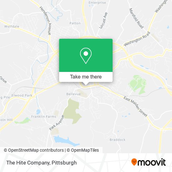 The Hite Company map