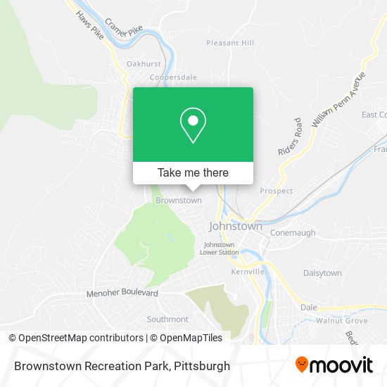 Mapa de Brownstown Recreation Park