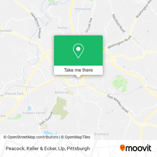 Peacock, Keller & Ecker, Llp map