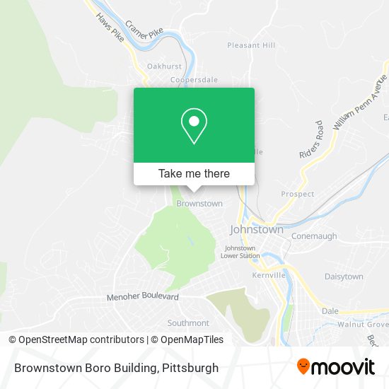 Brownstown Boro Building map