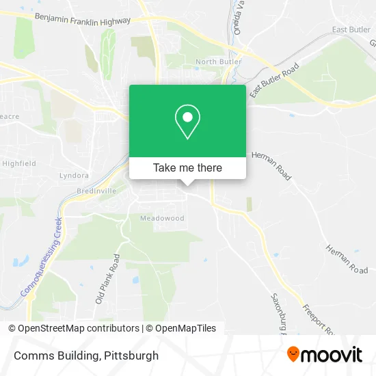 Comms Building map
