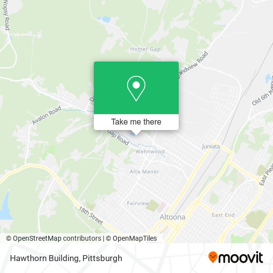 Hawthorn Building map